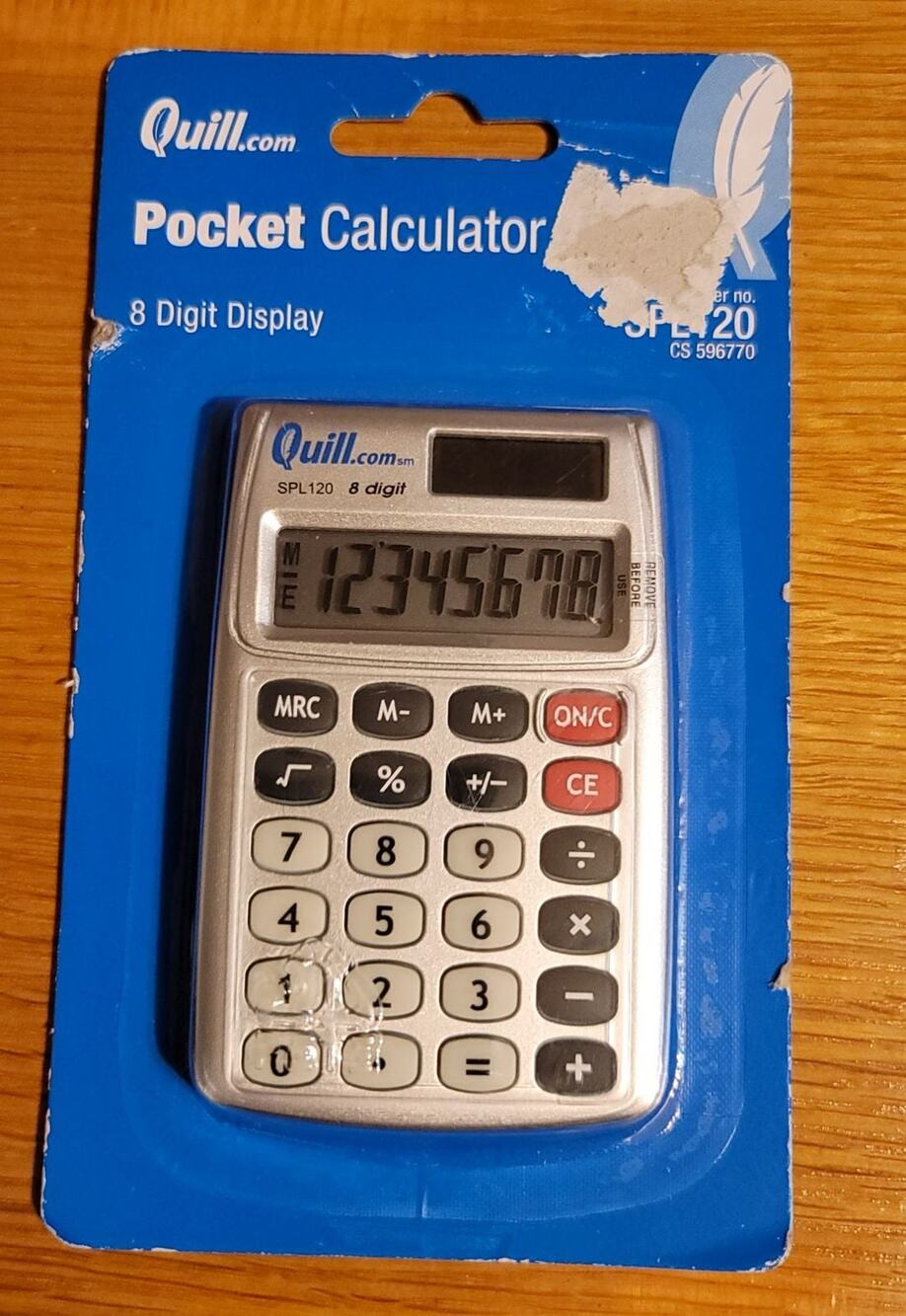 Quill Pocket Calculator SPL120